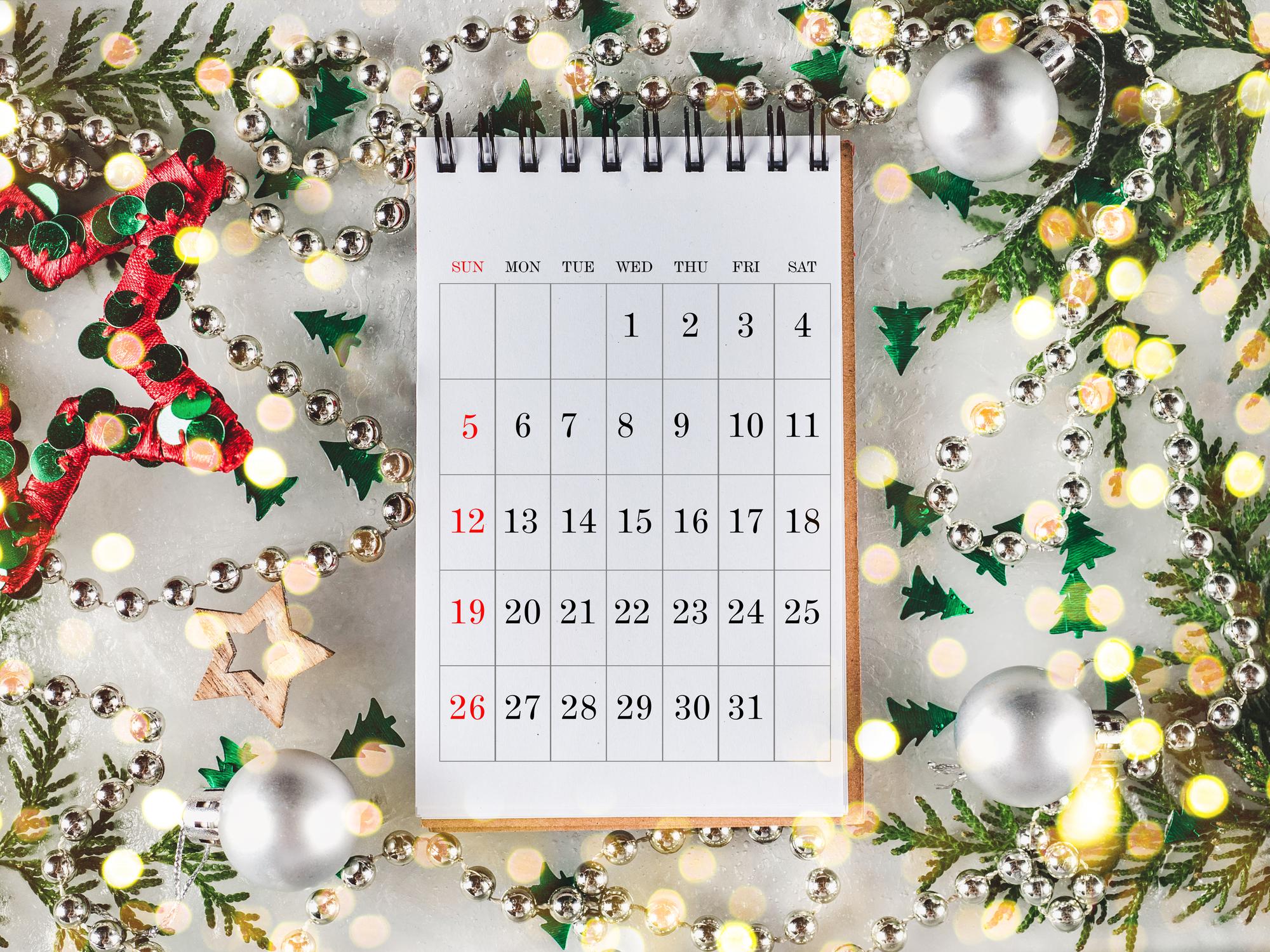 Quelles sont les dates des vacances scolaires de Noël 2022 ?