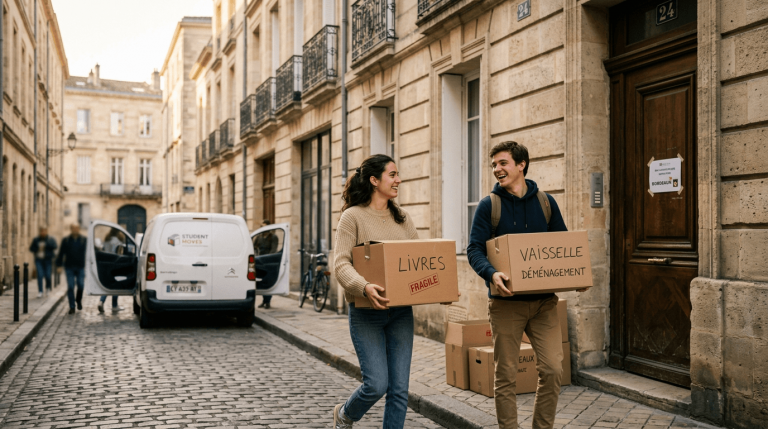 Déménagement étudiant à Bordeaux : budget, astuces et bons plans