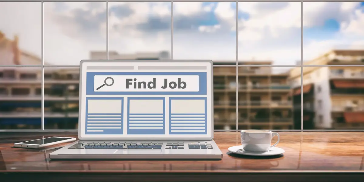 job search desk